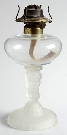 Three Faces Oil Lamp