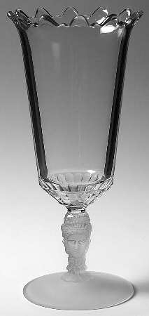 Three Faces Celery Vase