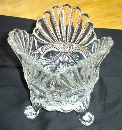 Eyewinker Clear 6" 3-Toed Vase