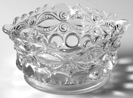 Eyewinker Clear Square Fruit Bowl