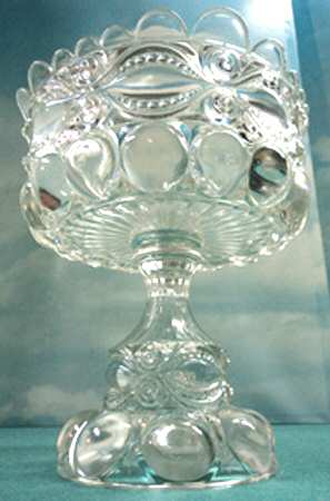 Eyewinker Clear 7" Compote No Lid