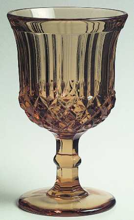 Sawtooth Amber by L G Wright Glass