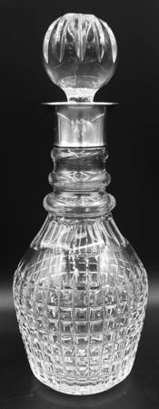WAT2 Sterling Collar Decanter with Stopper