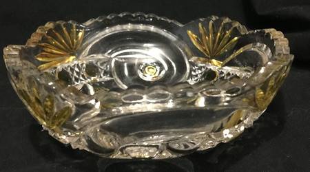 Scroll with Cane Band Small Fruit Dessert Bowl