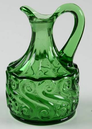 S Green Cruet No Stopper