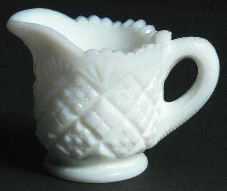Thumbelina Milk Glass Child's Creamer