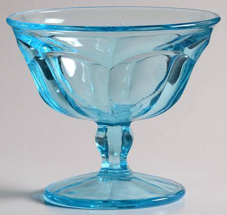 1776 Brandywine Blue Low Sherbet