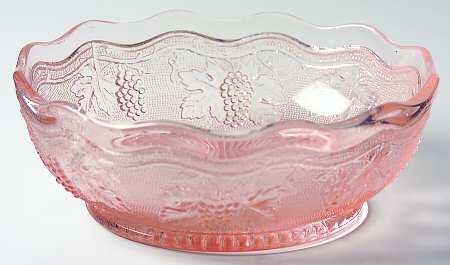 Woolworth Pink 6" Round Bowl