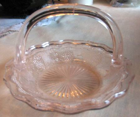Woolworth Pink Basket