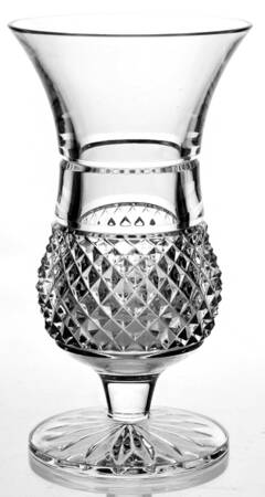 Cashel (Cut Base) 6" Footed Vase