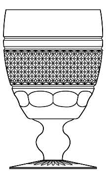 Cashel (Cut Base) Water Goblet
