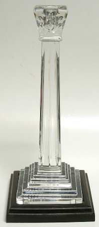 America's Heritage Collection 11" George Washington Candlestick w/Wood Base