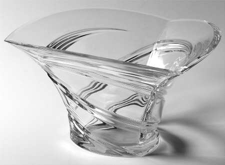 Trillium Collection 9" Triangular Bowl