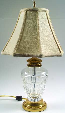 Pompeii Collection 19" Electric Lamp & Shade