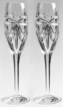 Happy Anniversary (Set of 2) Happy Anniversary Fluted Champagne