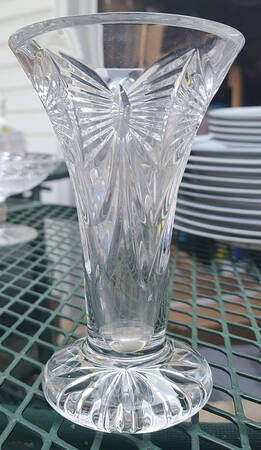 Best Wishes 9" Flower Vase