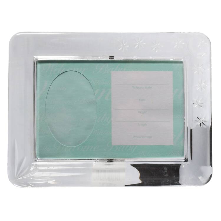 Welcome Baby Welcome Baby Frame-Holds 4" X 6" Photo