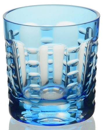 Lulu Blue Flat Liquor Tumbler