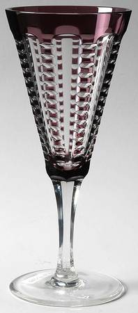 Lulu Purple Water Goblet