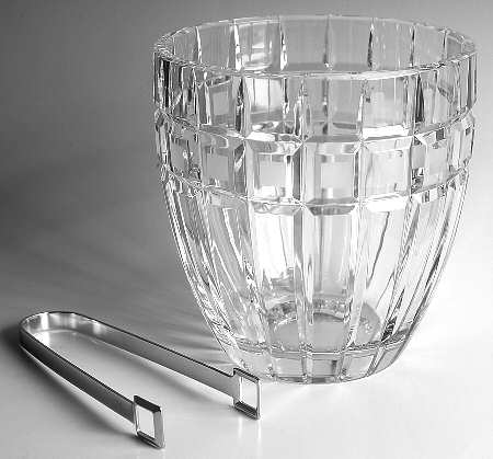 Quadrata Ice Bucket with Tongs