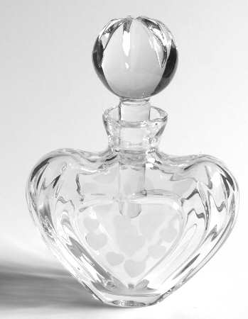 Romance Collection Heart Perfume Bottle & Stopper