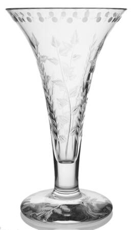 Fern 10" Trumpet Vase