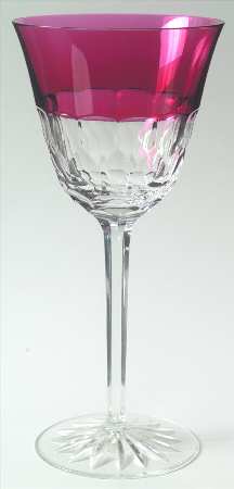 Glendora Pink Water Goblet
