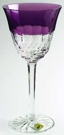 Glendora Lavender Water Goblet