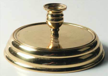 Crystal and Brass Collection Brass Base for Prescott Hurricane Lamp
