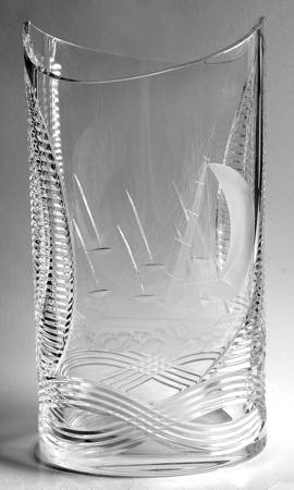 Designers Gallery Collection Yachting Vase