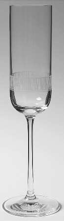Modern Graphic Fluted Champagne
