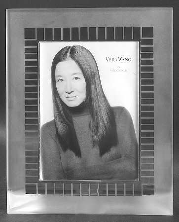 Modern Graphic Frame-Holds 5" X 7" Photo