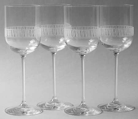 Modern Graphic Wine - Set of 4