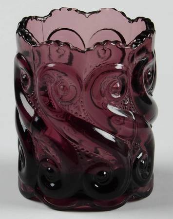 S Amethyst Toothpick Holder
