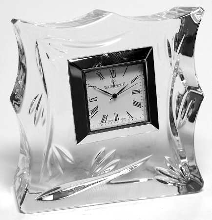 Bamboo Collection Mini Quartz Clock