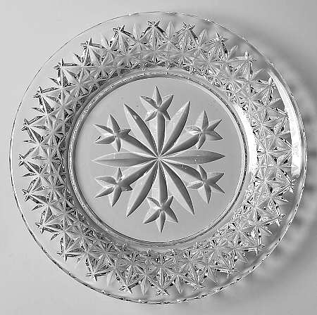 Snow Crystals Accent Plate