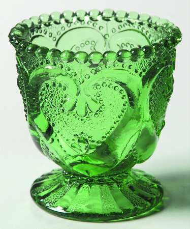 Sweetheart Green Toothpick Holder