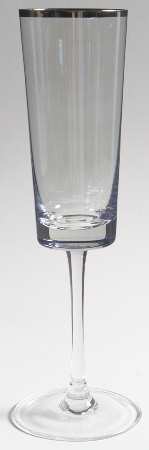 Lustre Blue Fin Fluted Champagne