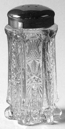 Paneled Thistle Shaker with Metal Lid