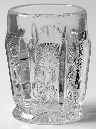 Paneled Thistle 6 Oz Flat Tumbler