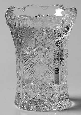 Paneled Thistle Toothpick Holder