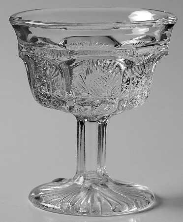 Paneled Thistle Champagne/Tall Sherbet