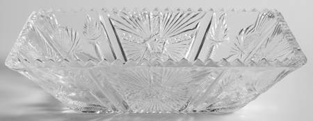 Paneled Thistle 7" Rectangular Relish