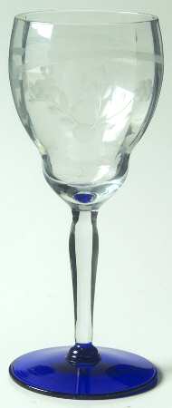 WGL3 Blue Wine Glass