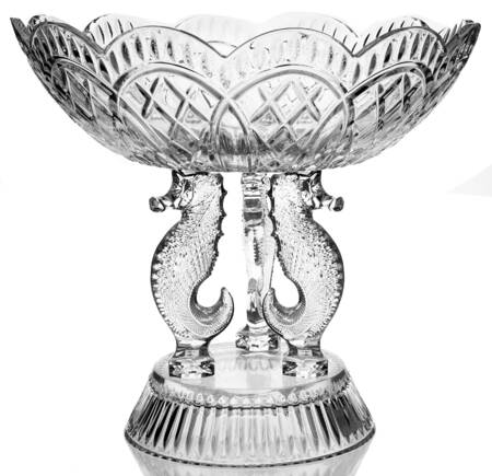 Seahorse 13'' Pedestal Bowl