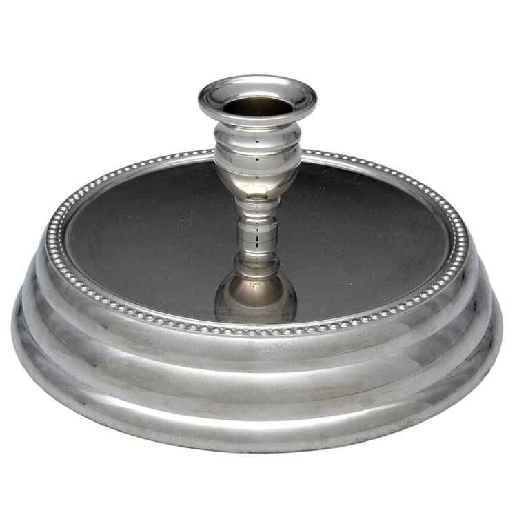 Seahorse Metal Base for Hurricane Lamp