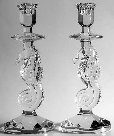 Seahorse 11" Single Light Candlestick (Set/2)