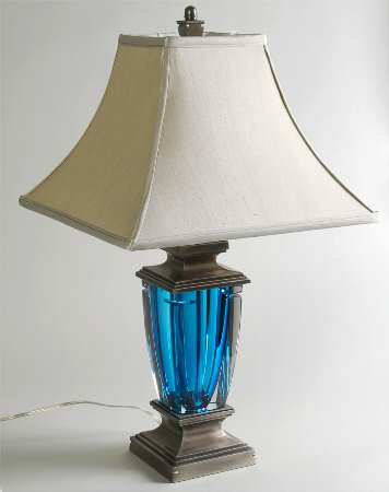Metra 29" Electric Lamp & Shade