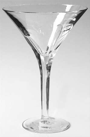 Eclipse (Panels) Martini Glass