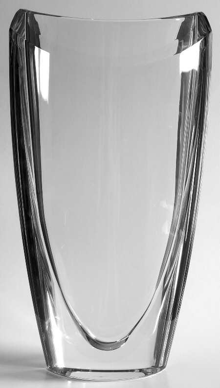 Eclipse (Panels) 13" Flower Vase